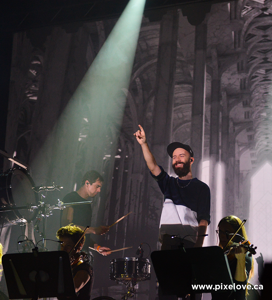 Woodkid with Black Atlas performed at Métropolis in Montreal on October 17th 2013.