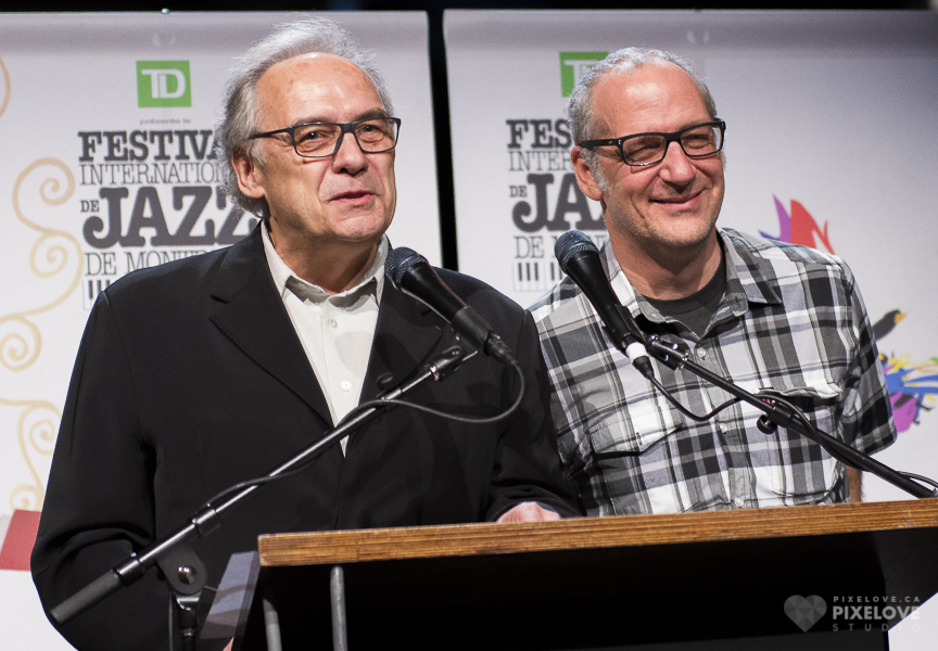 Press conference Festival International de Jazz de Montreal 2014 at Salle Wilfrid-Pelletier on April 23rd 2014.