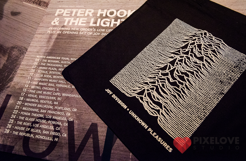 Peter Hook & The Light performs at Club Soda in Montreal, Canada, on November 10th 2014, as part of the north american 'Low-Life & Brotherhood' tour.