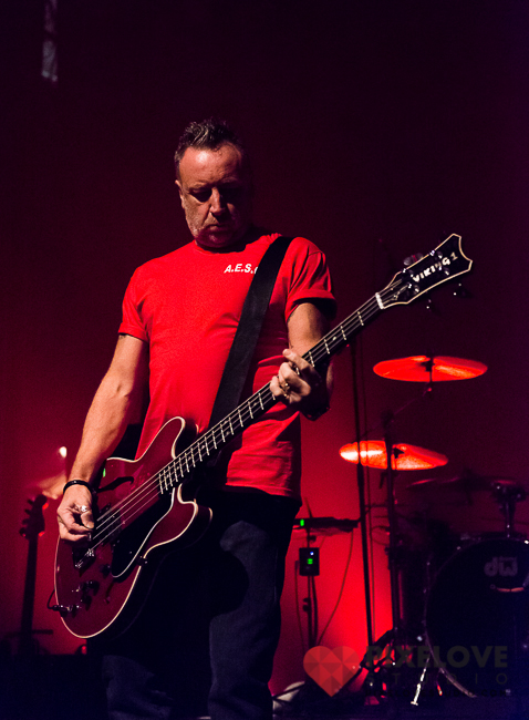 Peter Hook & The Light performs at Club Soda in Montreal, Canada, on November 10th 2014, as part of the north american 'Low-Life & Brotherhood' tour.