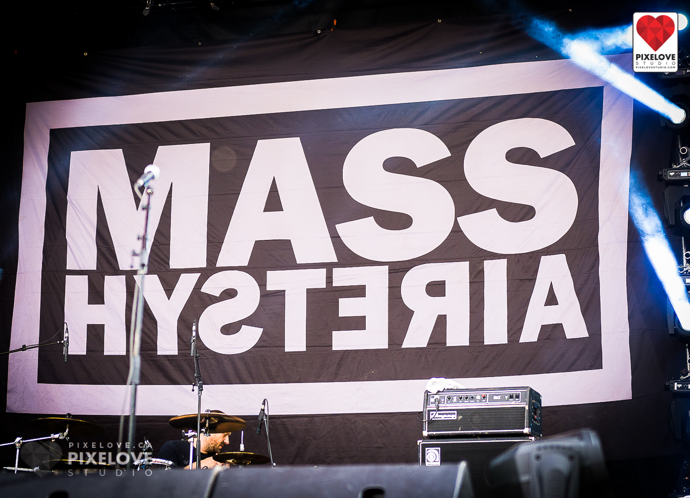 Heavy Montreal 2014 heavy metal music festival at Parc Jean-Drapeau.